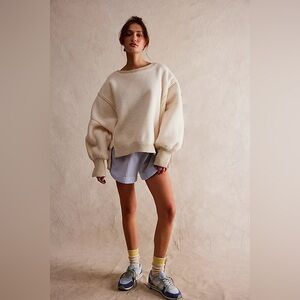 We the free Brown Sherpa Sweater small